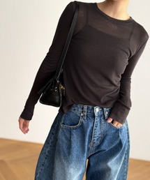 CANAL JEAN | El mar(エルマール) シアーロングTシャツ(Tシャツ/カットソー)