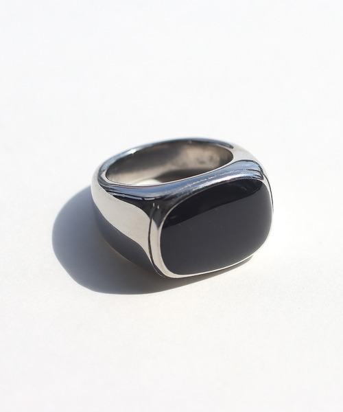 abaskdesign（アバスクデザイン）の「金属アレルギー対応 スクエアトップステンレスリング（リング・レディース・ゴールド系その他/シルバー系その他/ゴールド系その他2/シルバー系その他2・11号/9号/14号/16号/7号）」の21枚目の写真