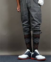 COMON GOLF（コモンゴルフ）の「ゴルフ ニッカボッカーズ用アーガイル ニーハイソックス（ソックス/靴下）」