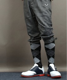 COMON GOLF（コモンゴルフ）の「ゴルフ ニッカボッカーズ用アーガイル ニーハイソックス（ソックス/靴下）」