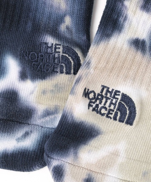 THE NORTH FACE(ザノースフェイス)の「【HEREIAM】THE NORTH FACE/Tie Dye ShortSox(ソックス/靴下・レディース・モカ/ネイビー/パープル・MEDIUM/SMALL)」の7枚目の写真