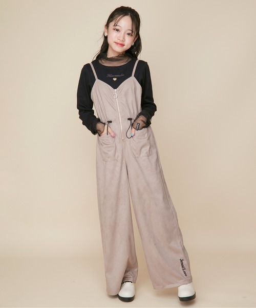 JENNI love（ジェニィラブ）の「そでチュール切替えリブロンT（Tシャツ/カットソー・キッズ・ピンク/アイボリー/ブラック・130cm/140cm/150cm/160cm）」の10枚目の写真