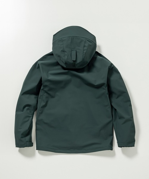 phenix outdoor(フェニックスアウトドア)の「phenix OUTDOOR(フェニックスアウトドア) メンズ 4WAYストレッチ マウンテンパーカー (軽量 / 撥水加工)(マウンテンパーカー・メンズ・ダークグリーン/ブラック・S/M/L/XL)」の11枚目の写真