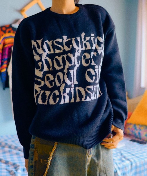 ★送料・関税込★NASTYKICK★Kinsum Knit★ニット★ セール】【UNISEX】NASTYKICK／Kinsumニット（ニット/セーター