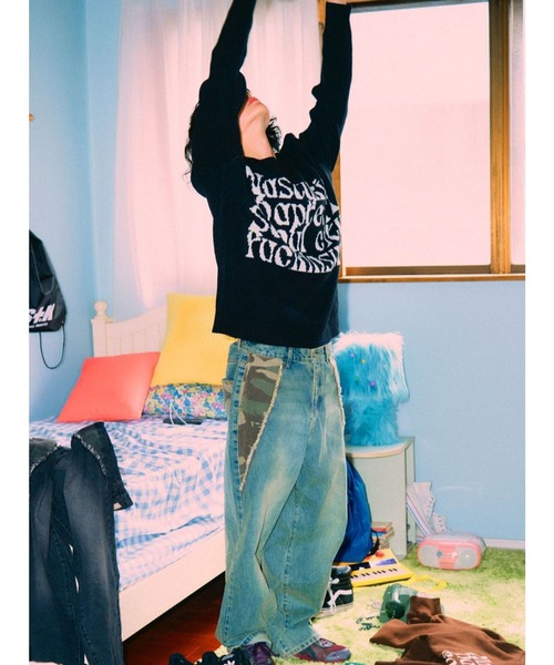 セール】【UNISEX】NASTYKICK／Kinsumニット（ニット/セーター