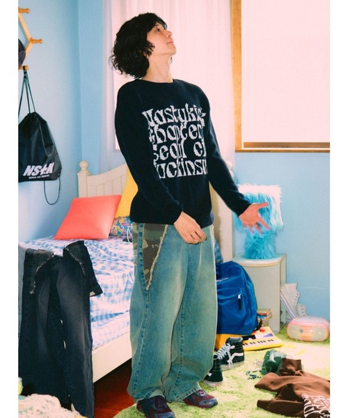 NASTY KICK(ナスティーキック)の「【UNISEX】NASTYKICK/Kinsumニット(ニット/セーター・レディース・チャコール/ブラウン/ブラック・MEDIUM/LARGE)」の5枚目の写真