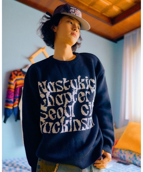 ★送料・関税込★NASTYKICK★Kinsum Knit★ニット★ セール】【UNISEX】NASTYKICK／Kinsumニット（ニット/セーター