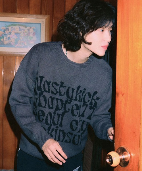 ★送料・関税込★NASTYKICK★Kinsum Knit★ニット★ セール】【UNISEX】NASTYKICK／Kinsumニット（ニット/セーター