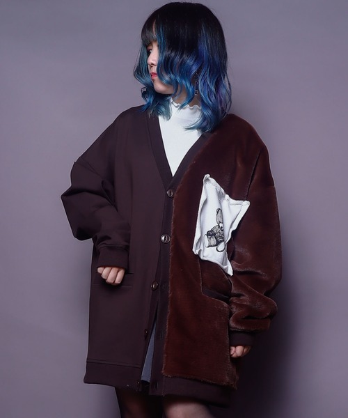 AFYF（エーエフワイエフ）の「AFYF HYBRID CARDIGAN/ハイブリッド 