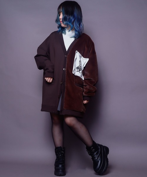 AFYF（エーエフワイエフ）の「AFYF HYBRID CARDIGAN/ハイブリッド 