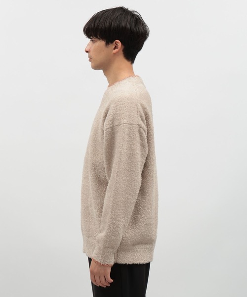 LAKOLE(ラコレ)の「ふわもちニット / 116746(ニット/セーター・メンズ・ブルー/アイボリー/ブラック/グリーン・MEDIUM/LARGE/X-LARGE)」の9枚目の写真