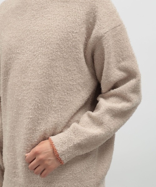 LAKOLE(ラコレ)の「ふわもちニット / 116746(ニット/セーター・メンズ・ブルー/アイボリー/ブラック/グリーン・MEDIUM/LARGE/X-LARGE)」の12枚目の写真