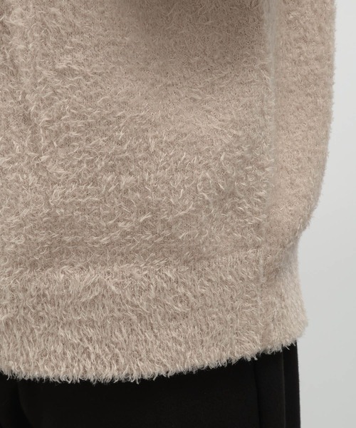 LAKOLE(ラコレ)の「ふわもちニット / 116746(ニット/セーター・メンズ・ブルー/アイボリー/ブラック/グリーン・MEDIUM/LARGE/X-LARGE)」の13枚目の写真