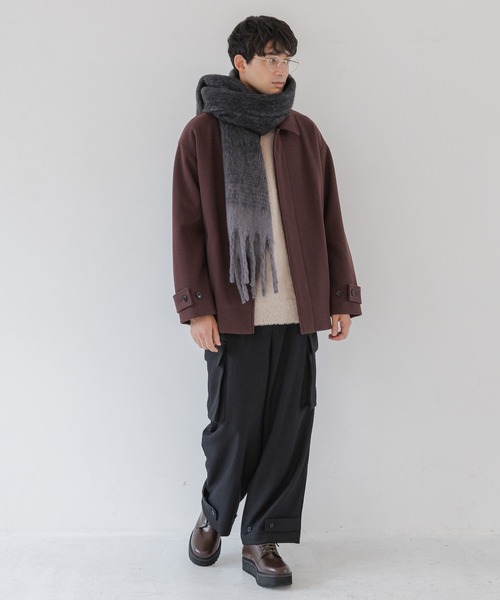 LAKOLE(ラコレ)の「ふわもちニット / 116746(ニット/セーター・メンズ・ブルー/アイボリー/ブラック/グリーン・MEDIUM/LARGE/X-LARGE)」の22枚目の写真