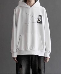 Graphic parka-flower-/グラフィックパーカー-フラワー-