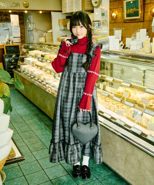 hysteric glamour ニットワンピースフリル可愛いレトロ