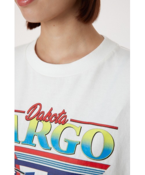 RODEO CROWNS WIDE BOWL(ロデオクラウンズワイドボウル)の「G/O AUTO RACING L/S Tシャツ(Tシャツ/カットソー・レディース・オフホワイト/チャコールグレー/ピンク・FREE)」の20枚目の写真