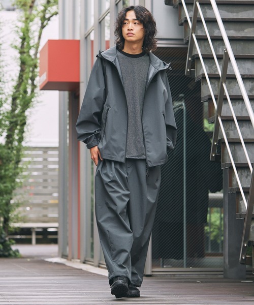 セール】【撥水、透湿、防風】3レイヤーオーバータックワイド