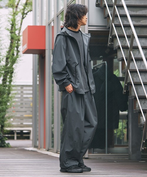 セール】【撥水、透湿、防風】3レイヤーオーバータックワイド