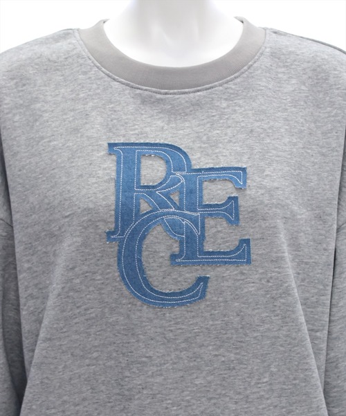 clear（クリア）の「デニムロゴ普通丈スウェットトップス [大人 カジュアル 着回し力抜群]≪再入荷≫（スウェット・レディース・ネイビー/グレー/アイボリー・F）」の17枚目の写真