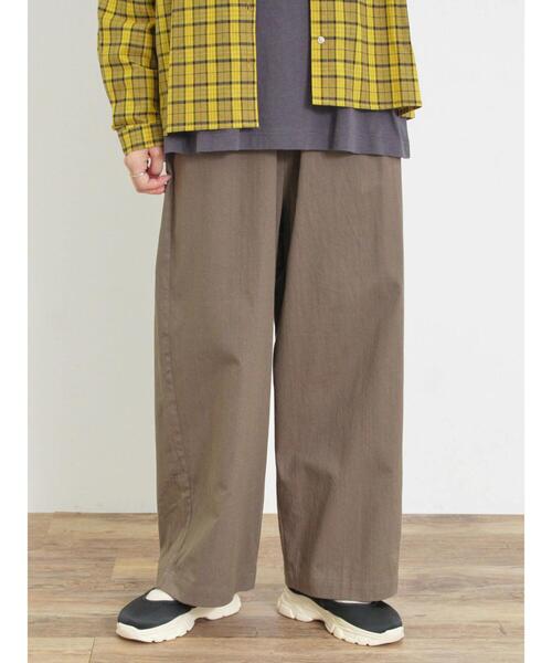 Samansa Mos2(サマンサ モスモス)の「イージーコックパンツ(その他パンツ・レディース・キナリ/モカ/ブラック・F)」の8枚目の写真