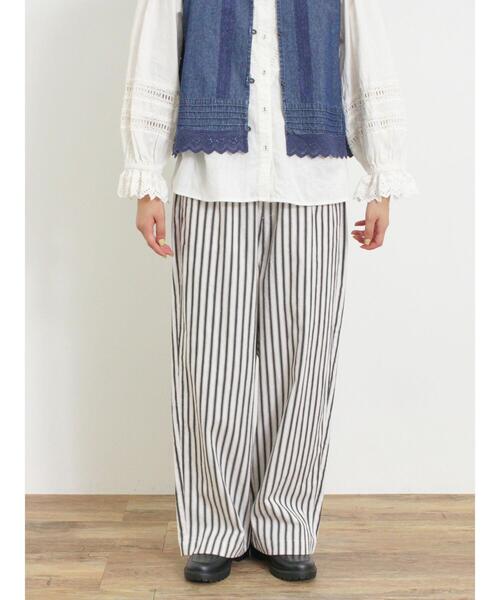 Samansa Mos2(サマンサ モスモス)の「イージーコックパンツ(その他パンツ・レディース・キナリ/モカ/ブラック・F)」の10枚目の写真