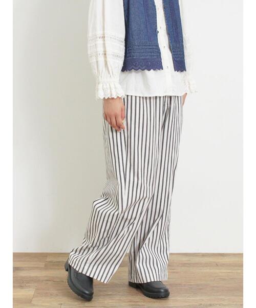 Samansa Mos2(サマンサ モスモス)の「イージーコックパンツ(その他パンツ・レディース・キナリ/モカ/ブラック・F)」の11枚目の写真