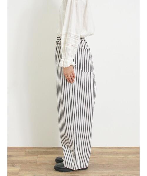 Samansa Mos2(サマンサ モスモス)の「イージーコックパンツ(その他パンツ・レディース・キナリ/モカ/ブラック・F)」の19枚目の写真