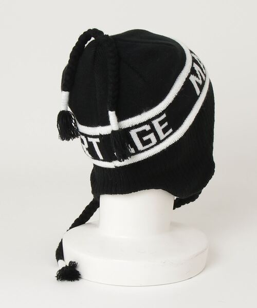 Manhattan Portage（マンハッタンポーテージ）の「Manhattan Portage/マンハッタンポーテージ ビーニー JACQUAR GUIDE KNIT CAP MP299（ニットキャップ/ビーニー・メンズ・ブラック/レッド/ホワイト/ネイビー・FREE）」の5枚目の写真