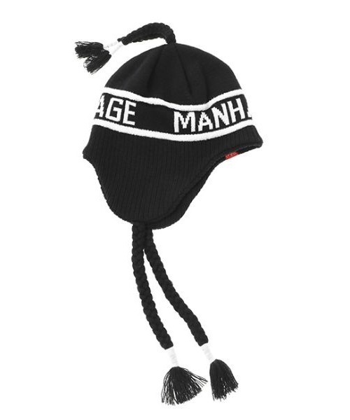 Manhattan Portage（マンハッタンポーテージ）の「Manhattan Portage/マンハッタンポーテージ ビーニー JACQUAR GUIDE KNIT CAP MP299（ニットキャップ/ビーニー・メンズ・ブラック/レッド/ホワイト/ネイビー・FREE）」の20枚目の写真