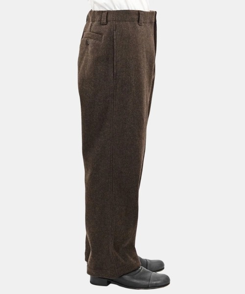 yoko sakamoto（ヨーコサカモト）の「【YOKO SAKAMOTO】BEACH CLOTH WORK TROUSERS（その他パンツ・メンズ・ブラウン・MEDIUM/LARGE）」の2枚目の写真