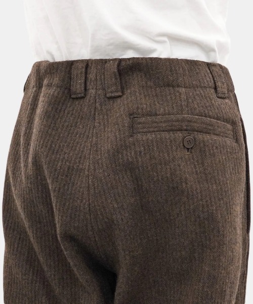 yoko sakamoto（ヨーコサカモト）の「【YOKO SAKAMOTO】BEACH CLOTH WORK TROUSERS（その他パンツ・メンズ・ブラウン・MEDIUM/LARGE）」の8枚目の写真