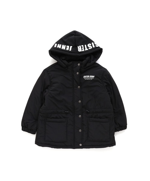 SISTER JENNI(SISTER JENNI)の「【はっ水加工】フード取り外し中綿コート(その他アウター・キッズ・サックスブルー/ブラック・160cm/150cm/140cm/130cm)」の16枚目の写真