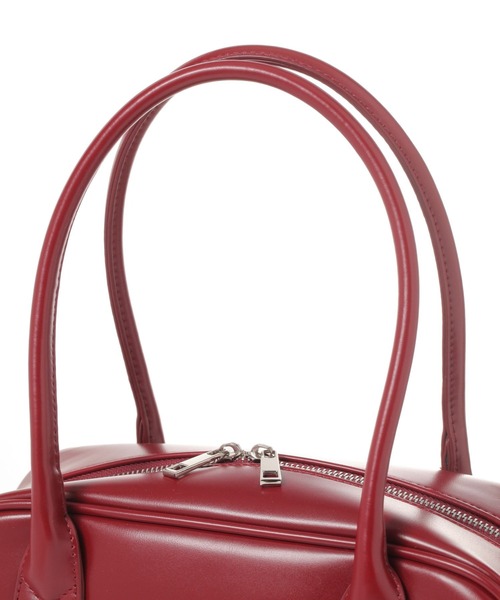 saloon（サルーン）の「SALOON(サルーン)/スムース横長ボストンバッグ（ボストンバッグ・レディース・レッド/ブラウン/オフホワイト・FREE）」の13枚目の写真