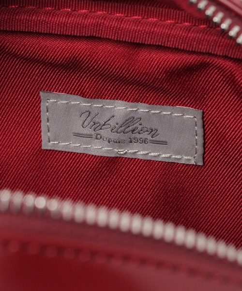 saloon（サルーン）の「SALOON(サルーン)/スムース横長ボストンバッグ（ボストンバッグ・レディース・レッド/ブラウン/オフホワイト・FREE）」の18枚目の写真