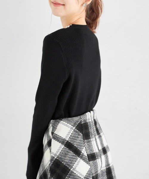 tocco closet（トッコ クローゼット）の「パール付きフレア