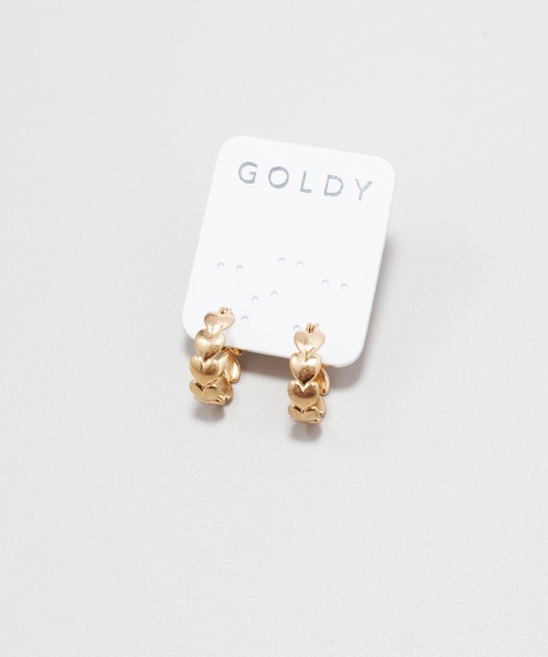 GOLDY(ゴールディ)の「マイクロ ハート ライン ピアス(ピアス(両耳用)・レディース・ゴールド系その他/シルバー系その他/ゴールド/シルバー・FREE)」の10枚目の写真