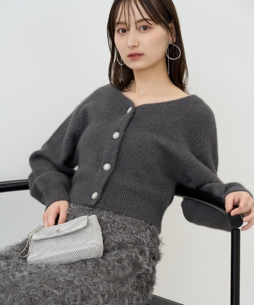 SNIDEL（スナイデル）｜カーディガン/ボレロ（グレー系）一覧 - WEAR