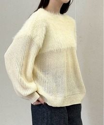 切替シャギープルオーバー