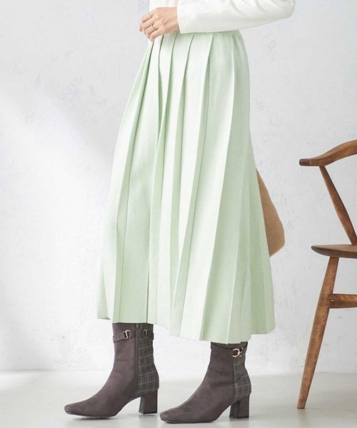 a.v.v(アーヴェヴェ)の「スエードコンビブーツ(ブーツ・レディース・ベージュ/ブラック・23.5/24.5)」の3枚目の写真