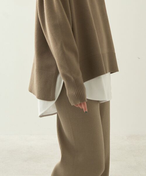 AMERICAN HOLIC（アメリカンホリック）の「ラウンドカットプルオーバー（Tシャツ/カットソー・レディース・オフホワイト・M/L）」の11枚目の写真