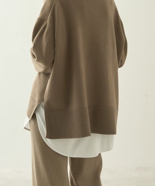 AMERICAN HOLIC（アメリカンホリック）の「ラウンドカットプルオーバー（Tシャツ/カットソー・レディース・オフホワイト・M/L）」の10枚目の写真