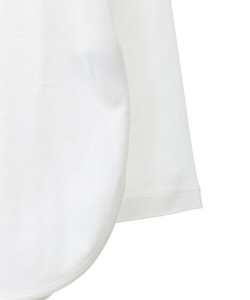 AMERICAN HOLIC（アメリカンホリック）の「ラウンドカットプルオーバー（Tシャツ/カットソー・レディース・オフホワイト・M/L）」の6枚目の写真