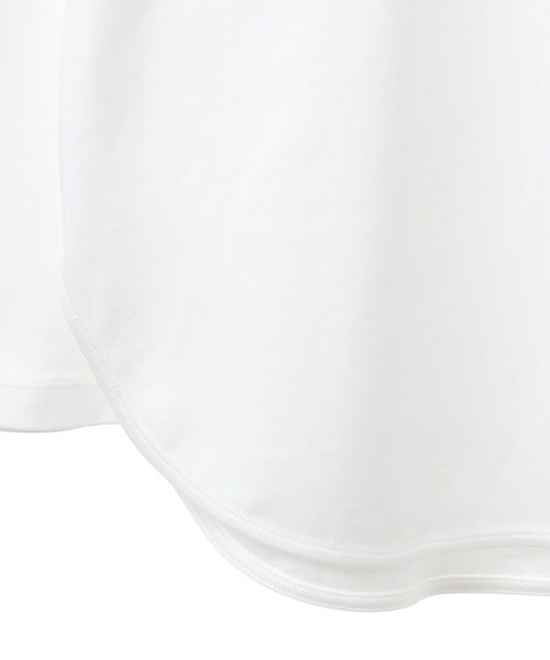 AMERICAN HOLIC（アメリカンホリック）の「ラウンドカットプルオーバー（Tシャツ/カットソー・レディース・オフホワイト・M/L）」の5枚目の写真