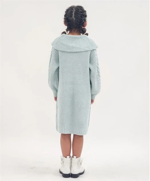 セール】W編み上げニットワンピース（ワンピース）｜axes femme