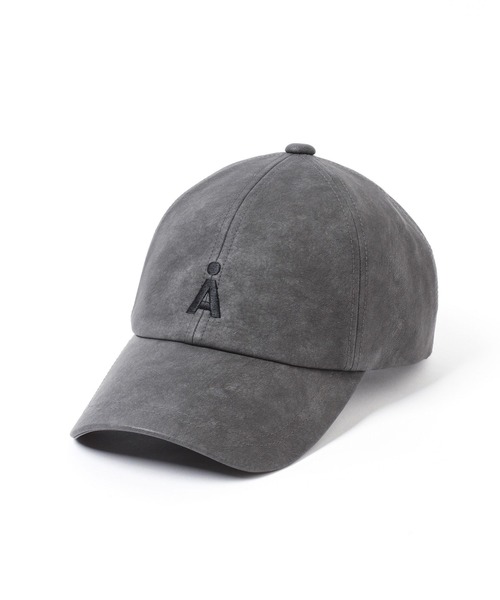 ALAND(エーランド)の「【UNISEX】ALAND/ビンテージレザーCAP(キャップ・レディース・ブラウン/チャコール・ONE SIZE)」の1枚目の写真