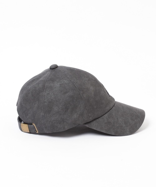 ALAND(エーランド)の「【UNISEX】ALAND/ビンテージレザーCAP(キャップ・レディース・ブラウン/チャコール・ONE SIZE)」の15枚目の写真