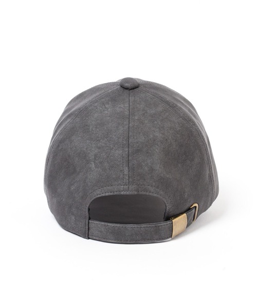 ALAND(エーランド)の「【UNISEX】ALAND/ビンテージレザーCAP(キャップ・レディース・ブラウン/チャコール・ONE SIZE)」の16枚目の写真