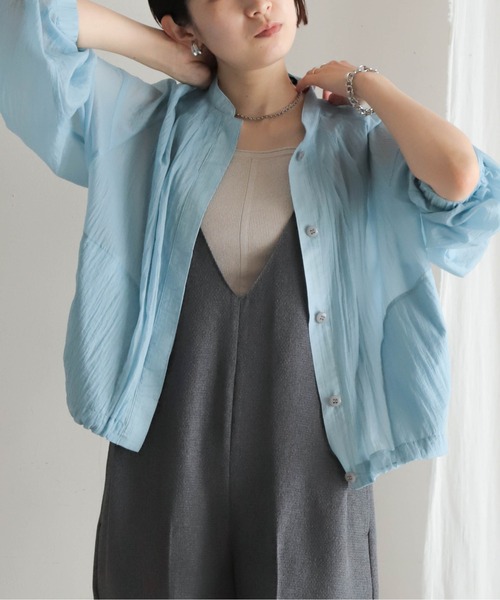 NOMBRE IMPAIR（ノンブルアンペール）の「ハイツイストコットン　2WAYニットキャミ（ニット/セーター・レディース・グレイッシュベージュ/カーキ/チャコールグレー/ホワイト・FREE）」の17枚目の写真