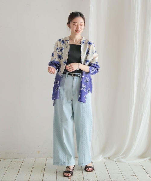 NOMBRE IMPAIR（ノンブルアンペール）の「ハイツイストコットン　2WAYニットキャミ（ニット/セーター・レディース・グレイッシュベージュ/カーキ/チャコールグレー/ホワイト・FREE）」の11枚目の写真